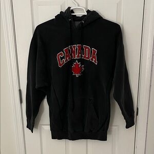 Steve & Barry's Black Canada Hoodie